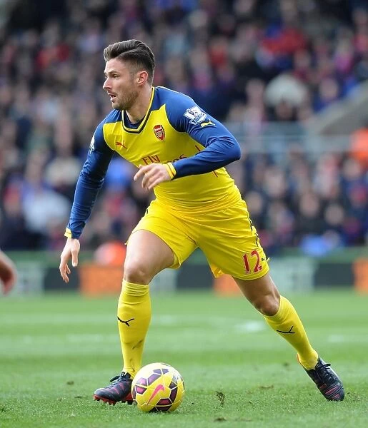 Olivier Giroud: In Action Against Crystal Palace, Premier League 2014-15