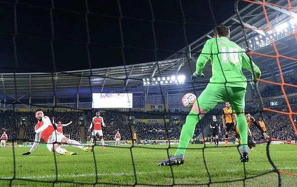 Olivier Giroud Scores the Decisive FA Cup Goal: Hull City vs Arsenal (2016)