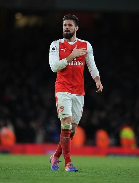 Olivier Giroud's Goal Seals Arsenal's Victory Over West Bromwich Albion (2016-17)