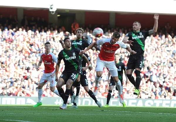 Olivier Giroud's Goal Against Stoke City: Arsenal's Victory in the 2015-16 Premier League