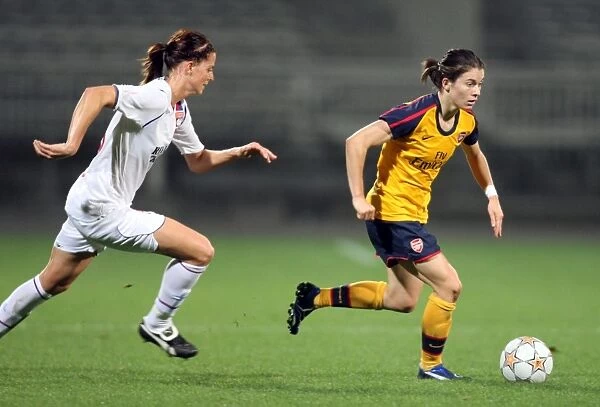 Olympic Lyon Overpowers Arsenal Ladies in UEFA Cup: Karen Carney and Lotta Schelin Star