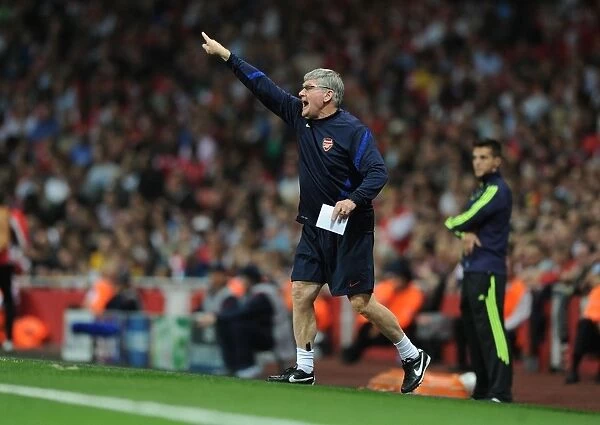 Pat Rice at Arsenal: Arsenal FC vs Olympiacos FC, UEFA Champions League 2011