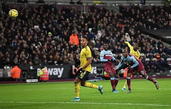 Pepe Scores Arsenal's Second: West Ham United vs Arsenal FC, Premier League 2019-20