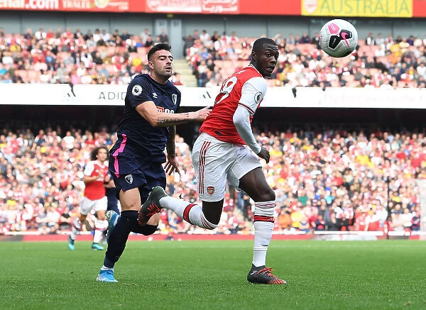 Pepe's Sneaky Moves: Arsenal Star Outwits Bournemouth's Rico in Exciting Premier League Showdown
