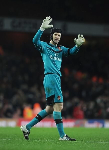 Petr Cech's Reaction: Arsenal v Newcastle United, Premier League 2015-16