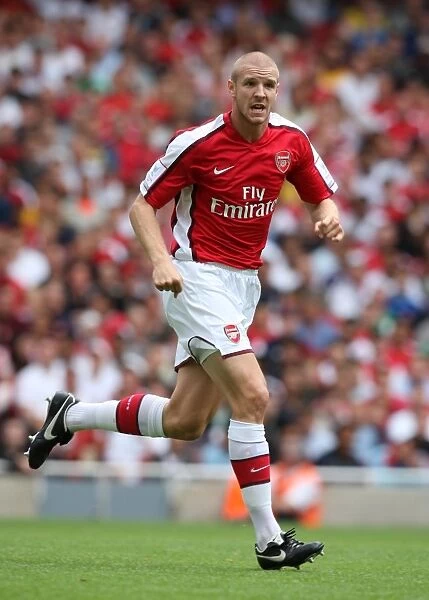 Philippe Senderos's Triumph: Arsenal's 1-0 Win Over Real Madrid at Emirates Cup, 2008