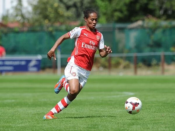 Rachel Yankey in Action: Arsenal Ladies vs. Millwall Lionesses - WSL Continental Cup