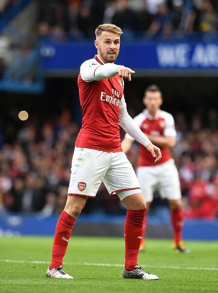 Ramsey in Action: Chelsea vs. Arsenal Premier League Clash (2017-18)