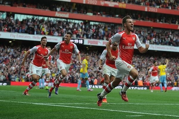 Ramsey Scores His Second: Arsenal's Victory Against Crystal Palace (2014 / 15)