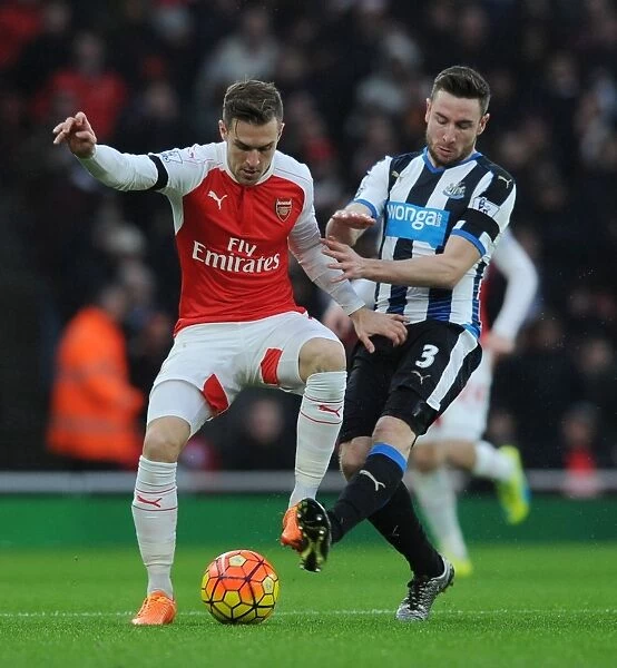 Ramsey vs Dummett: A Premier League Showdown - Arsenal vs Newcastle United (2015-16)