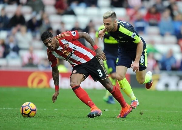 Ramsey vs Manquillo: A Footballing Battle in the Sunderland vs Arsenal Premier League Clash (2016-17)