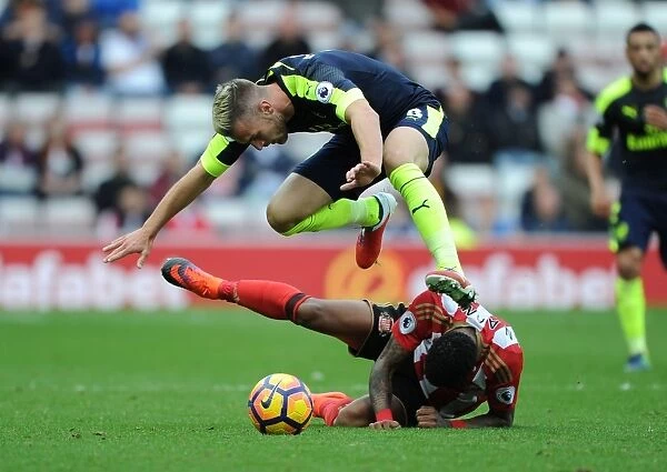 Ramsey vs Manquillo: A Premier League Battle at Sunderland, 2016-17