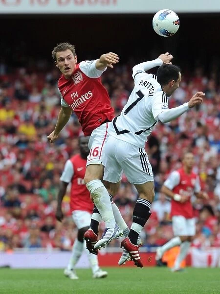 Ramsey's Strike: Arsenal's Thrilling 1-0 Victory Over Swansea City in the Premier League, October 9, 2011