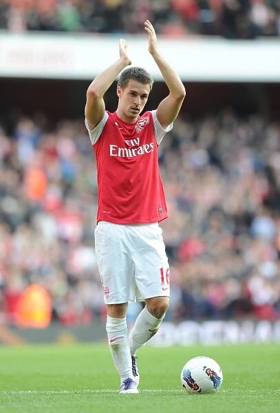 Ramsey's Stunner: Arsenal's Triumph over Stoke City (3-1) in the Premier League, October 2011
