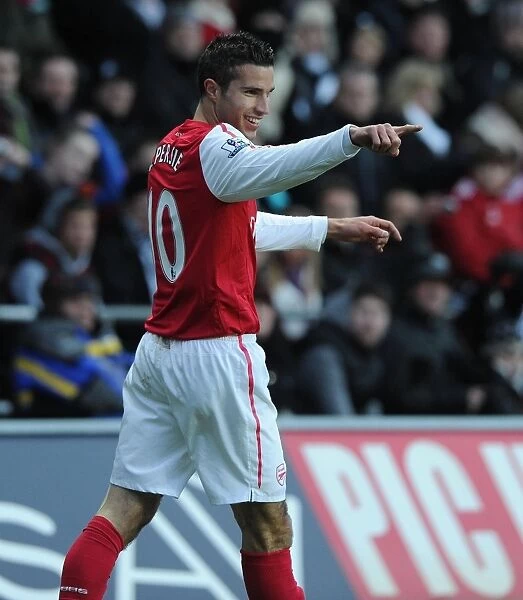 Robin van Persie Scores First Goal: Swansea City vs. Arsenal, Premier League 2011-12