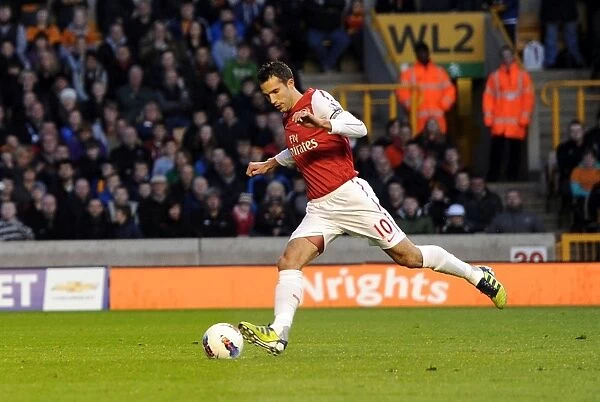Robin van Persie Scores Penalty: Wolverhampton Wanderers vs. Arsenal, 2012 Premier League