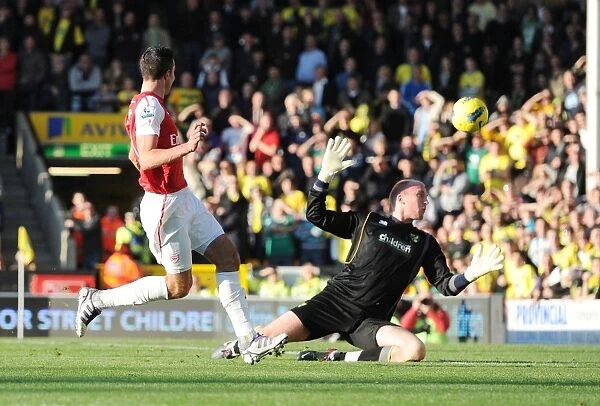 Robin van Persie's Chip Over John Ruddy: A Goal to Remember - Norwich City vs. Arsenal, 2011-12 Premier League