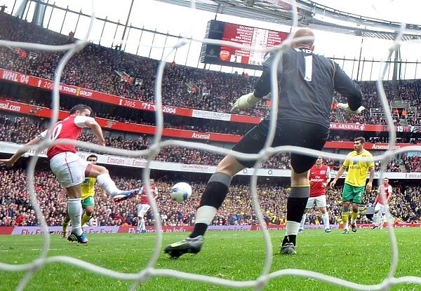 Robin van Persie's Debut Goal: Arsenal 3-3 Norwich City, Premier League, 2012