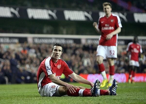 Robin van Persie's Epic Goal: Arsenal's Thrilling Victory over Tottenham Hotspur in the Barclays Premier League (April 14, 2010)