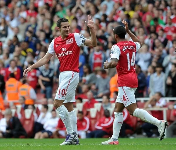 Robin van Persie's Milestone Moment: Arsenal's 3-0 Victory - Van Persie Scores His 100th Goal for The Gunners (vs. Bolton Wanderers, 2011-12)