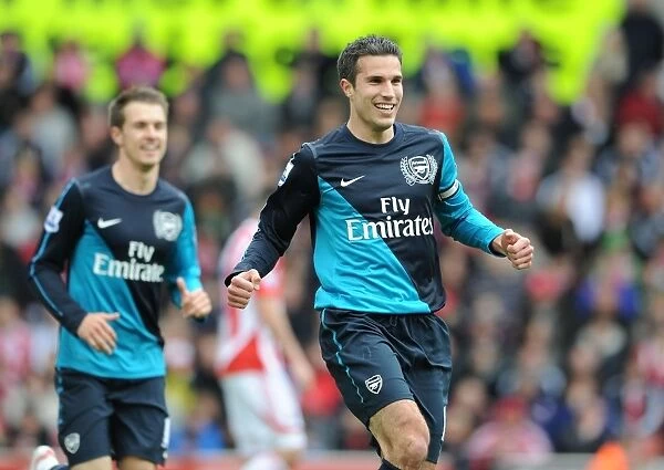 Robin van Persie's Thrilling Goal: Arsenal's Victory at Stoke City (2011-12)