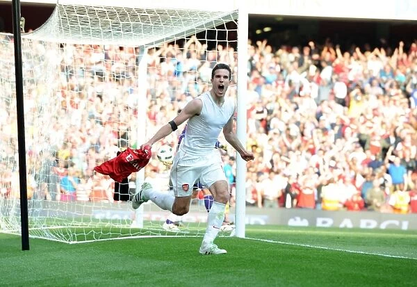 Robin van Persie's Thrilling Goal: Arsenal vs. Liverpool, Barclays Premier League (April 17, 2011)