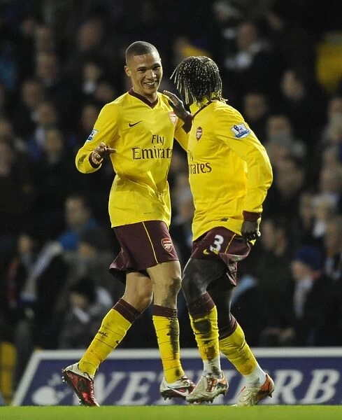 Sagna and Gibbs in Jubilation: Arsenal's Unforgettable FA Cup Goal vs Leeds United (2011)