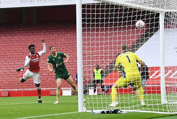 Saka Strikes: Arsenal's Winning Goal vs Sheffield United, Premier League 2020-21