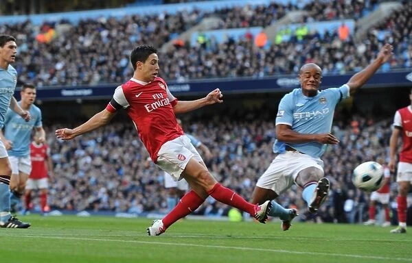 Sami Nasri Scores First Arsenal Goal Against Man City: Manchester City 0-3 Arsenal