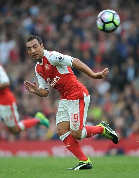 Santi Cazorla in Action: Arsenal vs Southampton, Premier League 2016-17