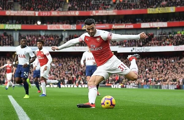 Sead Kolasinac in Action: Arsenal vs. Tottenham, Premier League 2018-19
