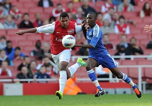 Serge Gnabry (Arsenal) Adam Nditi (Chelsea). Arsenal U18 1: 0 Chelsea U18