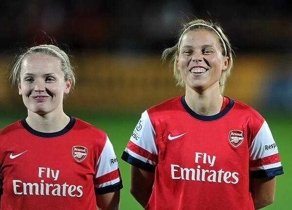 Showdown at Underhill: Kim Little and Gilly Flaherty Lead Arsenal Ladies against Birmingham City Ladies in the FA WSL Continental Cup Final