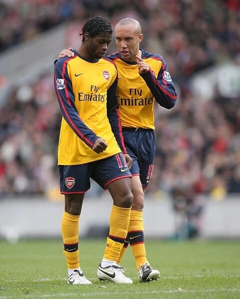 Silvestre and Song's Victory: Arsenal 2-1 Stoke City, Premier League, 2008