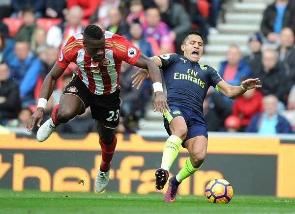 Sunderland vs Arsenal: Sanchez and Kone Clash in Intense Premier League Showdown