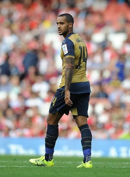 Theo Walcott in Action: Arsenal vs. Olympique Lyonnais, Emirates Cup 2015 / 16
