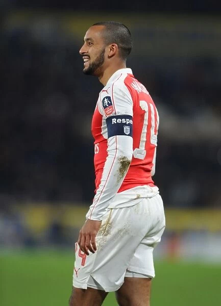 Theo Walcott in Action: Arsenal's FA Cup Battle against Hull City (March 2016)