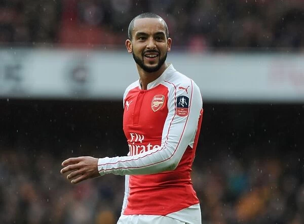 Theo Walcott in FA Cup Action: Arsenal vs Hull City