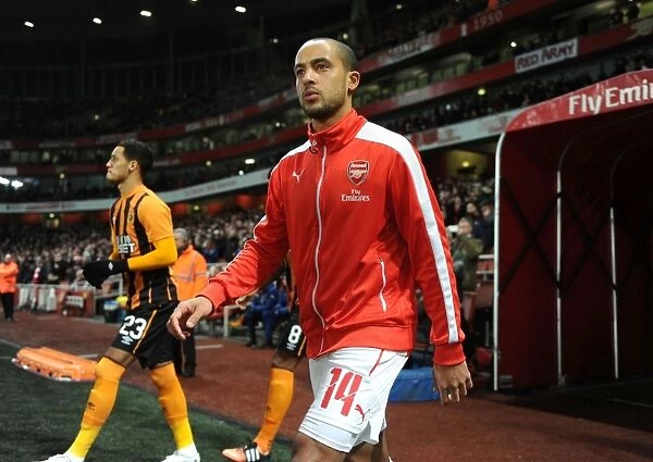 Theo Walcott Leads Arsenal in FA Cup Match against Hull City, 2015