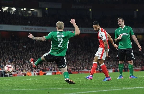 Theo Walcott Scores First Goal: Arsenal vs. Lincoln City FA Cup Quarter-Final