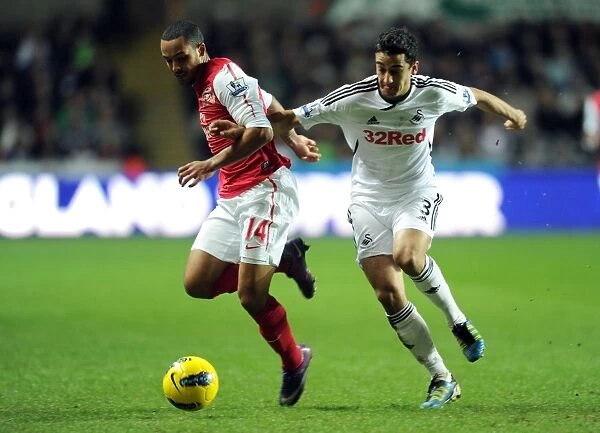 Theo Walcott vs. Neil Taylor: A Football Rivalry Erupts at Swansea City (2011-12)