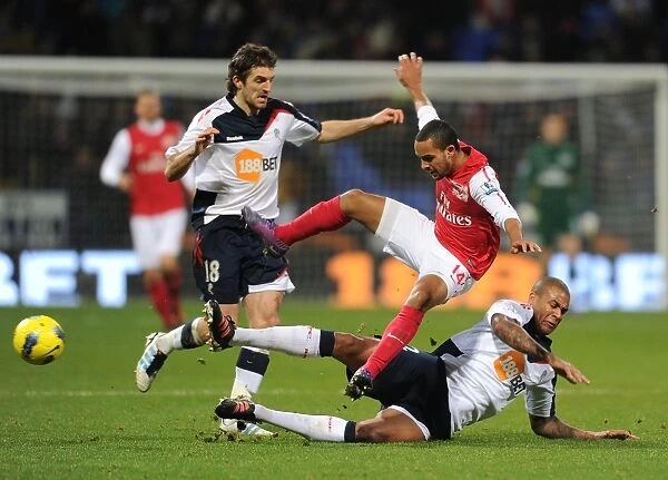 Theo Walcott vs Zat Knight: A Fierce Football Rivalry - Arsenal vs Bolton Wanderers, 2011-12