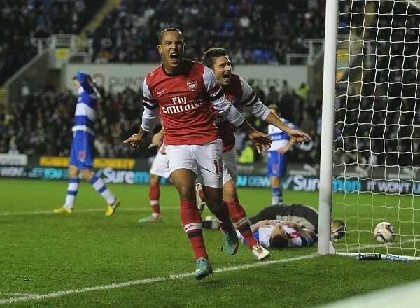 Theo Walcott's Hat-Trick: Arsenal Cruises Past Reading in Capital One Cup