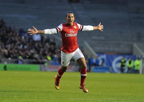 Theo Walcott's Hat-Trick: Arsenal Triumphs Over Brighton in FA Cup