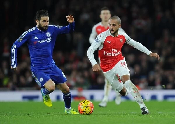 Theo Walcott's Thrilling Run Past Cesc Fabregas: Arsenal vs. Chelsea, Premier League 2015-16