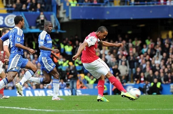 Theo Walcott's Thrilling Third: Arsenal's Comeback Victory Over Chelsea in the Premier League (3-5)