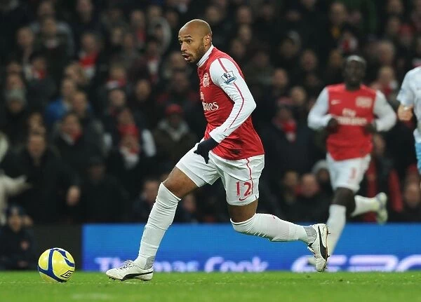 Thierry Henry in Action: Arsenal vs Aston Villa, FA Cup 2011-12