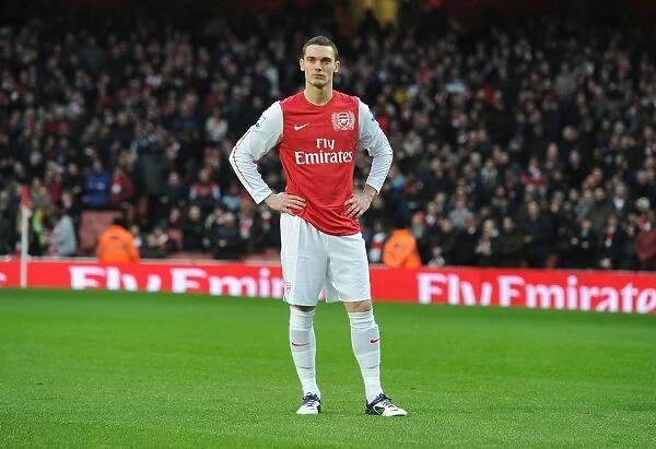 Thomas Vermaelen Focuses in Arsenal's FA Cup Clash Against Aston Villa
