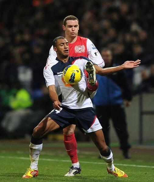 Thomas Vermaelen vs. David Ngog: Intense Tackle at Bolton Wanderers vs. Arsenal (2011-12)
