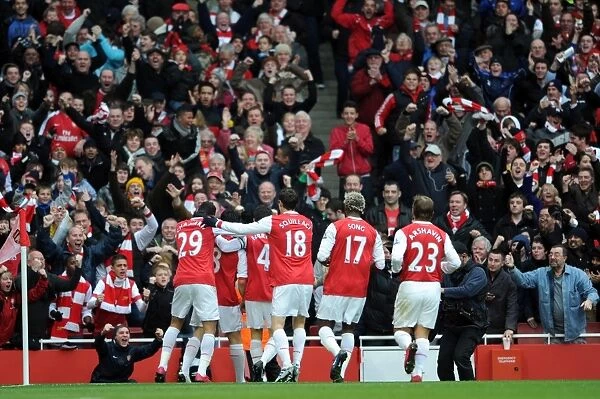 Thrilling Nasri Strike: Arsenal vs. Tottenham Hotspur (2010-11) - 1st Goal in Epic Comeback